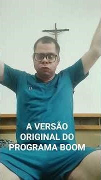 A VERSÃO ORIGINAL DO PROGRAMA BOOM | LUIZ HENRIQUE PINHO