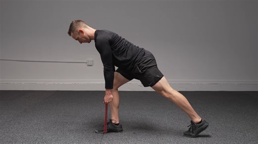 254. Split Stance Bent Over Row