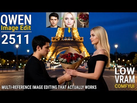 Qwen Image Edit 2511–Local Image Editing in ComfyUI | Multi-Reference Style Transfer & GGUF Workflow