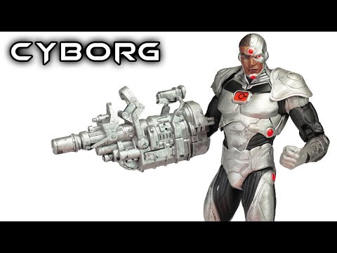 McFarlane CYBORG DC Rebirth DC Multiverse Action Figure Review