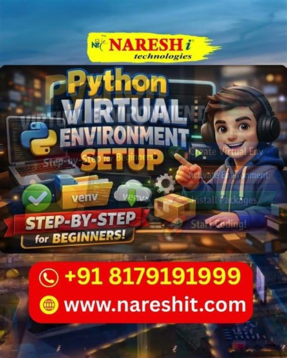 Python Virtual Environment Setup (venv) Step-by-Step for Beginners | Python AI Jobs 2026. | AI.