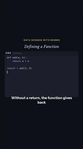 Master Python Functions: Stop Repeating Yourself Now! #Shorts