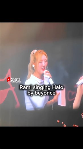 Rami singing Halo by Beyonce #rami #babymonster #beyonce #fypシ゚viral #shorts
