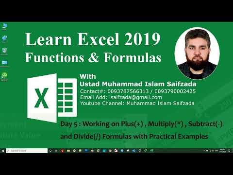 Microsoft Excel 2019 Functions and Formulas: Day 05