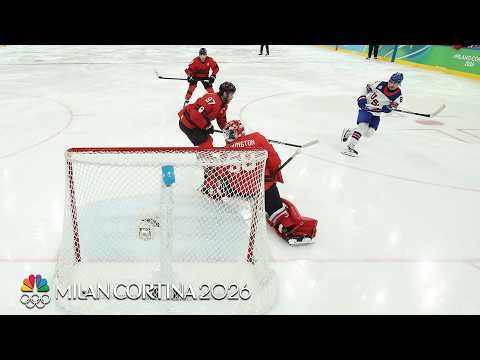Jack Hughes delivers GOLDEN moment for USA in OT win vs. Canada | Winter Olympics 2026 | NBC Sports