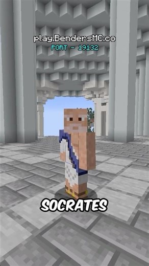 If Socrates Joined BendersMC… #minecraft