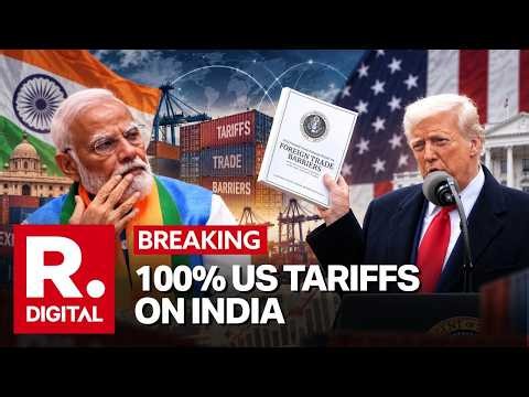 BREAKING: US House Clears Bill Letting Trump Hit India With 100% Tariffs Over Russian Oil | Modi