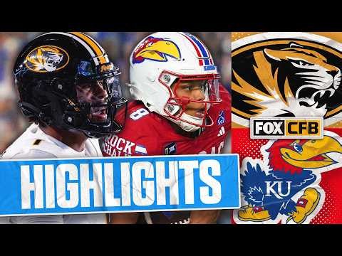 No. 23 Missouri vs Kansas Highlights 🏈 FOX College Football