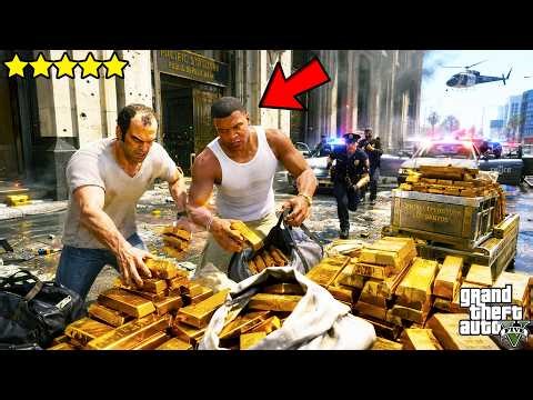 Franklin Planning The Millionaire Heist in GTA 5 | SHINCHAN and CHOP