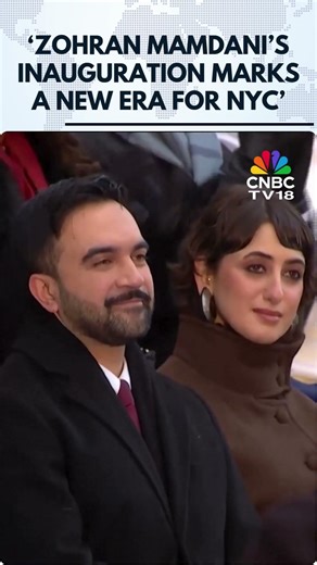 AOC Touts 'New Era' As Mamdani Becomes New York City Mayor | Alexandria Ocasio-Cortez | CNBC TV18