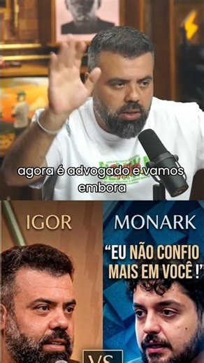 Igor Abre o Jogo Sobre Monark ,Não Confio Mais Em Você": #igor3k #monark #vinheteiro