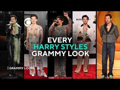 Every Harry Styles Grammy Look (2021-2026)