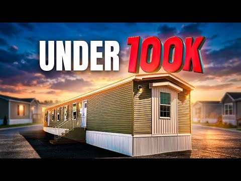 NEW & BIG single wide mobile home that is CHEAP! Prefab House Tour