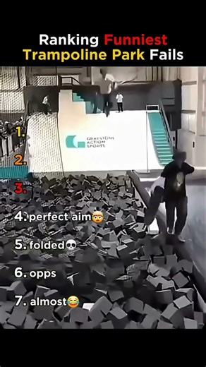 Ranking Funniest Trampoline Moments 😂 #funny #fail #ranking