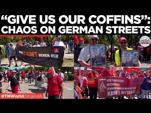 GERMANY’S AUTO NIGHTMARE! Massive Strike Hits Mahle Plant Amid Fears Of 10,000 Job Loss | World News