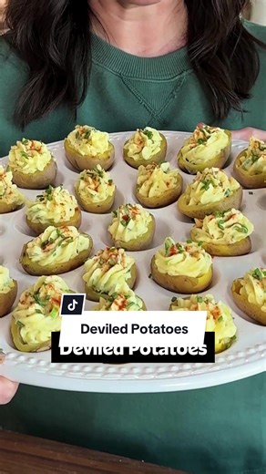 2025 was the year we got creative in the kitchen! ✨🧑‍🍳 Remember Deviled Potatoes? 🥔 This viral recipe makes the perfect budget-friendly swap for your favorite appetizer. Be sure to click the link in the @allrecipes bio or continue reading for the full recipe! 🔗 Ingredients: 1 1/2 pounds baby gold potatoes 1 tablespoon kosher salt, plus more to taste 1/2 cup mayonnaise 2 teaspoons yellow mustard 1/4 cup sweet pickle relish 1/4 cup finely chopped green onions 1/2 teaspoon freshly ground black 