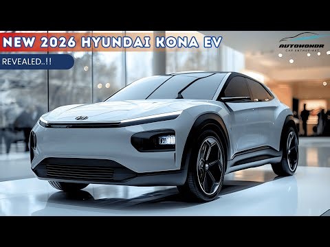 New 2026 Hyundai KONA EV – Bold Electric Power for Urban Freedom..!