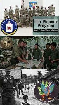 The Phoenix Program: A Brutal Logic of Counterinsurgency #phunghoang #history #cia #vietnam