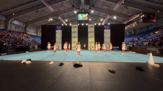 Last weekend, the Penn Trafford competition cheer team went to the state championship in Johnstown. All eyes were on the floor as these girls competed in this amazing routine. The girls showcased their talent with their high-flying stunts, sharp choreography, and an exciting cheer. We sent out reporter Allie Pula to talk with head coach Ms. Martonik about how the team did at finals. | Penn Trafford TV