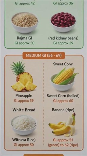 Glycemic Index (GI) Explained | Low, Medium & High GI Foods | Complete Guide