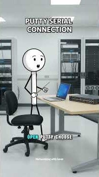 How to Access & Configure a Cisco Switch 🔧 | CCNA Basics #Shorts