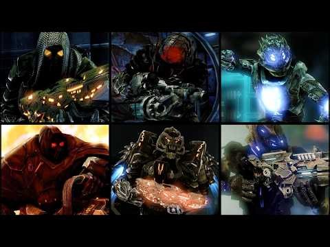 Alien Rage - Unlimited - All Enemies Introductions