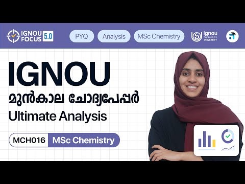 MCH 016 Inorganic Chemistry II | MSc Chemistry | IGNOU PYQ Analysis #ignouexam #ignoucoaching
