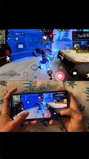 Redmi Note 12 Pro+ 5G Free Fire 😈 Handcam Gameplay | Insane Smoothness 120Hz.