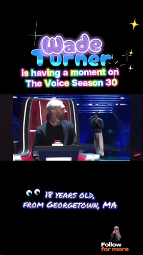 Wade Turner-18, from Georgetown MA! Enters The Voice blind auditions on Season 30, sings: This Town” by Niall Horan and gets the attention of 2 Coaches- Riley and Adam- He chooses Team Adam! Now is on to BATTLES! Did you like his performance!? LIKE AND FOLLOW US FOR MORE! ❤️👇🏽❤️ #nbcthevoice #mhnworlddesk #WadeTurnerTheVoice #teamadamthevoice #nbc