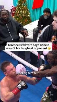 Terence Crawford wasn’t impressed with Canelo Alvarez 😮 #boxing #canelo #terencecrawford