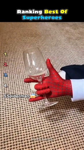 Ranking Best Of Superheroes (Part 7) #usa