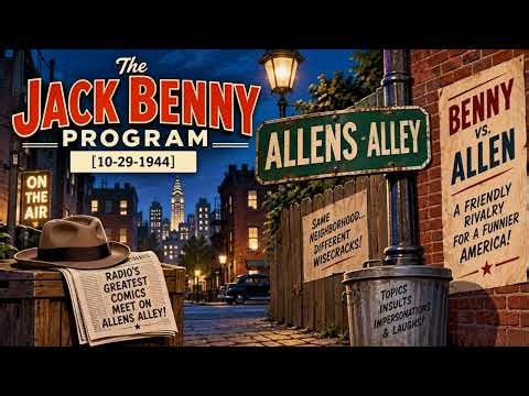 Jack Benny Program | Allen’s Alley | Fred Allen Radio Comedy | October 29, 1944