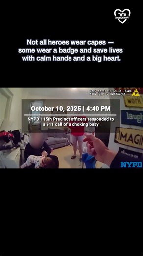 You asked for more videos where police officers are heroes. Here it is ❤️