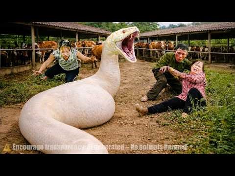 72 Hours of Terror: Giant Python Breaks Into Rural Home – Family Trapped in Fear! 😱🐍