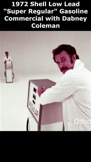 1972 Shell Super Regular Commercial with Dabney Coleman #shell #dabneycolman #royaldutchshell