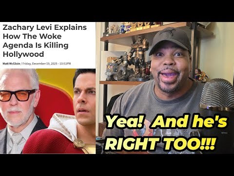 SHAZAM! Zachary Levi Explains how WOKE is Killing Hollywood!