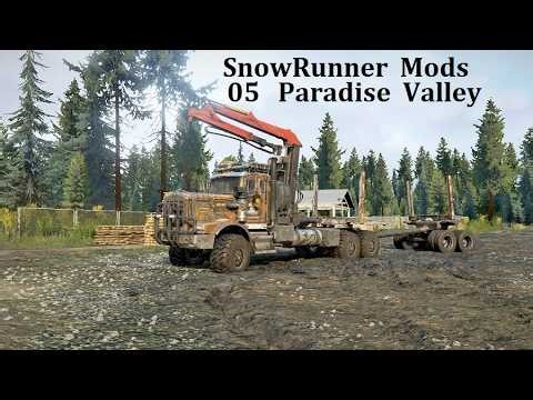 SnowRunner Mods-New Map Paradise Valley-Contracts and assignments Part 05