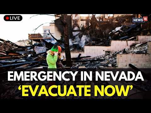 LIVE FROM RENO: State Of Emergency In Nevada, Hawk Fire Sparks Mass Evacuations | N18G