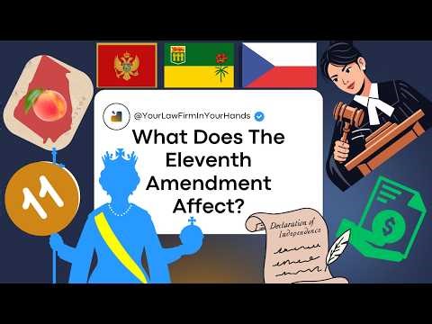 Why You Can’t Sue States: The Eleventh Amendment Explained