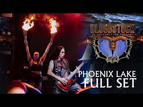 🔥 PHOENIX LAKE Full Set Bloodstock Open Air 2025 | Raw & Melodic