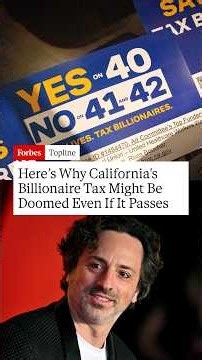 Here’s Why California’s Billionaire Tax Might Be Doomed Even If It Passes