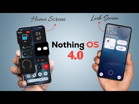 NothingOS Minimal Home Screen & Lock Screen Setup 🔥| Nothing OS 4.0 