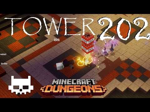 Minecraft Dungeons - Tower 202 (Adventure) (No Commentary Gameplay)