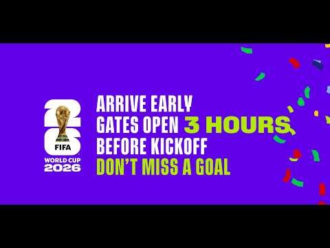 Attending the FIFA World Cup 2026™? Get Stadium Ready
