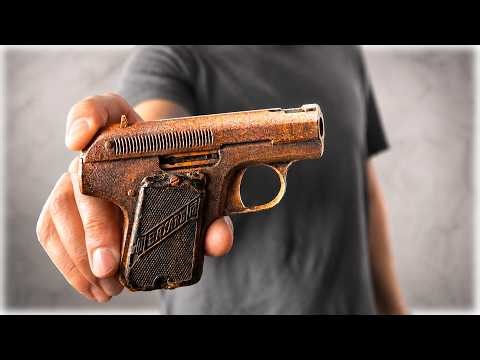 I Saved a WW1 Pocket Pistol...Almost (With Test Fire)