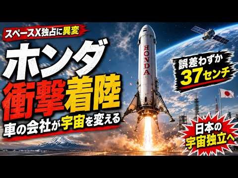 ホンダがロケット着陸成功…日本の宇宙戦略がついに動き出した