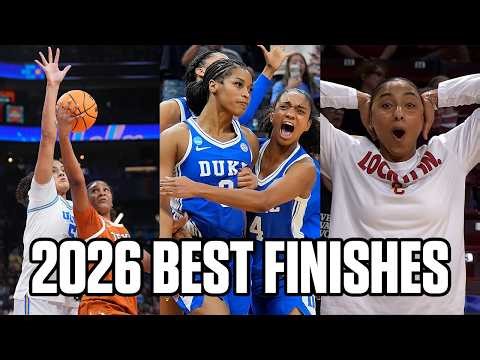 The best 2026 March Madness women's basketball finishes UNCUT