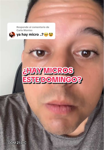 Micros Este Domingo: Respuesta a Carla Montes