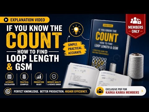 IF YOU KNOW THE COUNT - HOW TO FIND LOOP LENGTH & GSM