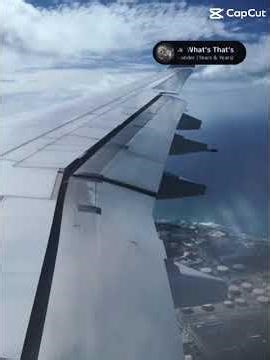 Hawaiian airlines a332 flying over Hawaii